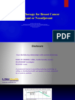 Systemic Therapy For Breast Cancer Adjuvant or Neoadjuvant