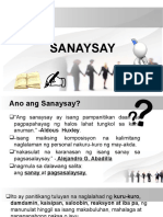 Sanaysay PPT 1st LESSON