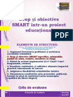 Scop - Obiective - SMART - E. Moraru