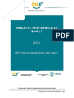 PRIMARIA ABP en La Presencialidad Alternada - Jornada Institucional Febrero 2021