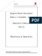 Engine Room Simulator Ers L11 5L90Mc - VLCC Operator's Manual
