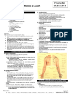 Anatomy (Upper Limbs Muscle and Fascia)