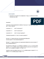 Lectura Inecuaciones Una Notación Una Complicación