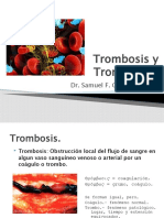 Trombofilia y Trombosis 2014