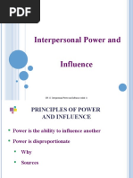 CH 12: Interpersonal Power and Influence (Slide 1)