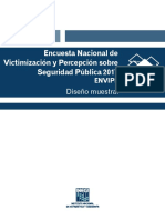 363588663 Encuesta Nacional de Victimizacion y Percepcion Sobre Seguridad Publica 2017 ENVIPE Diseno Muestral