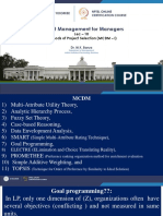Project Management For Managers: Lec - 10 Methods of Project Selection (MCDM - I)