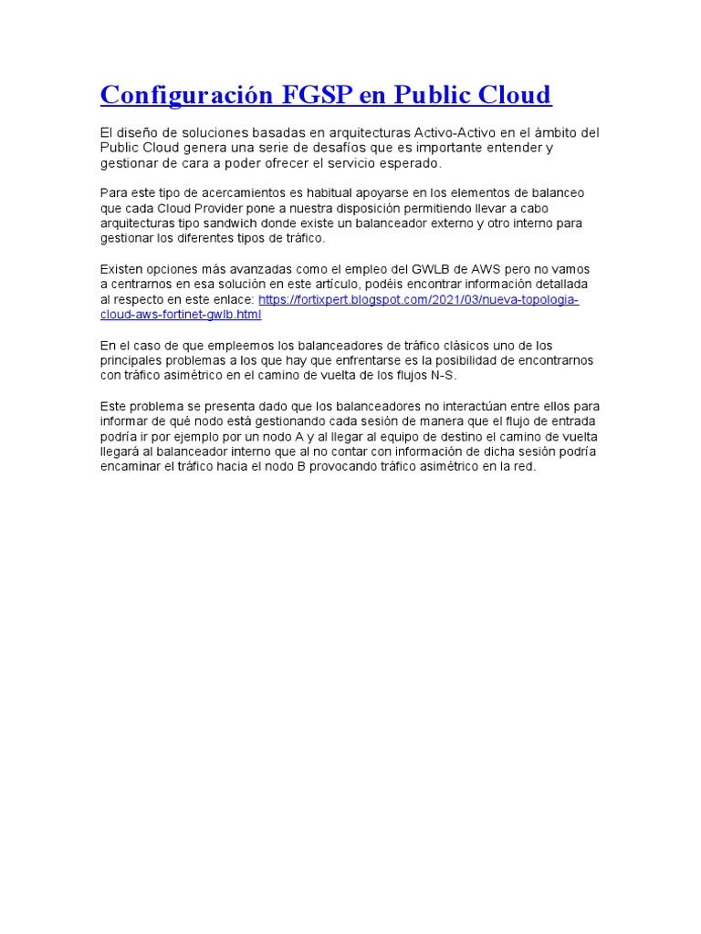 FGSP en Cloud | PDF | Negocios | Informática