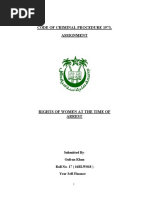 Code of Criminal Procedure 1973, Assignment: Submitted By-Gufran Khan Roll No - 17 (16BLW018) Year Self-Finance