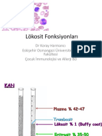 Lökosit Fonksiyonları 2013 3. Sınıf Ilk Kurul