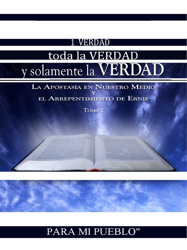La Verdad Toda La Verdad y Solamente La PDF Iglesia Católica Dios