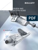 Overview and Selection Guide: Balluff Linear Position Sensors