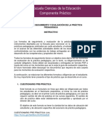 Anexo - Instructivo para El Diligenciamiento de Formatos de Seguimiento y Evaluación de La Práctica Pedagógica