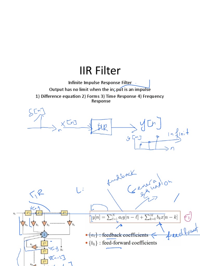 IIR Filter Overview and Structures | PDF