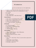 IPC Landmark Cases