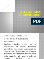 2-Les Méthodes de Maintenance