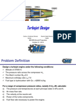 Turbojet Design: ME4935 Aircraft Propulsion October 31, 2013