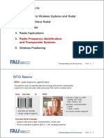 Introduction To Wireless Systems and Radar 2. Continuous Wave Radar 3. Impulse Radar 4. Radar Applications