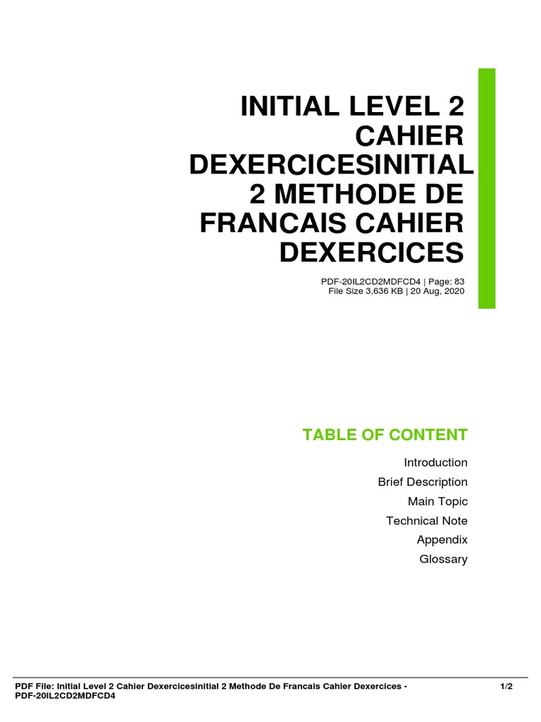 Intermediate French II Workbook PDF | PDF | E Books | Mac Os