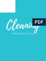 Cleaning Printable Pack