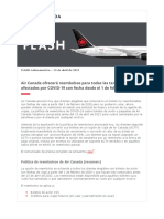 FLASH Latinoamérica - ES - Air Canada To Offer Refunds For Flights Affected by COVID-19 - 13apr2021 - 10!6!21