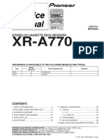 Pionner XR-A770