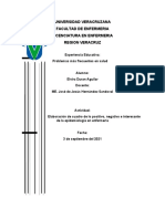 Cuadro de Lo Positivo, Negativo e Interesante de La Epidemiologia en Enfermería Elvira