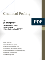 Chemical Peeling: Dermatology Dept. Kasr Al-Aini Cairo University, EGYPT