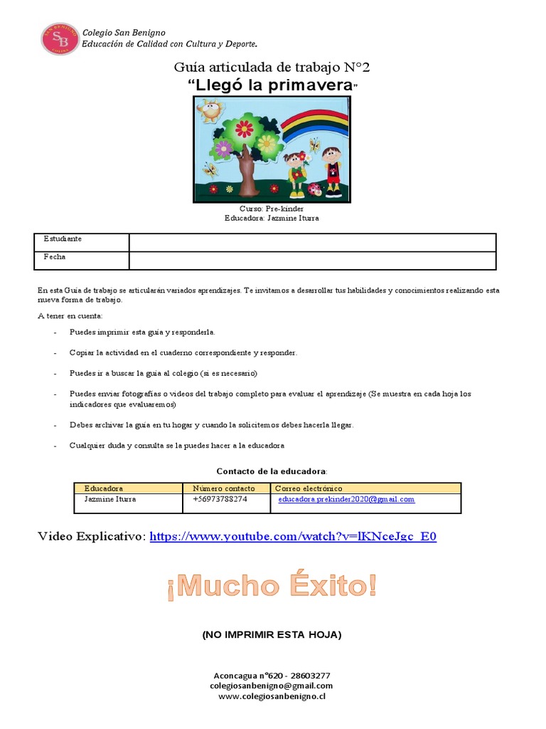 Pre Kinder Guía 20 | PDF | Artes del Lenguaje y Comunicación | Arte