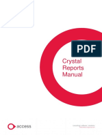 Crystal Reports Manual