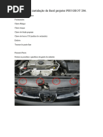 Tutorial Instalação de Farol Projetor PEUGEOT 206.