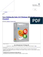 Nero Multimedia Suite 10.5 Platinum HD Multilenguaje (Español) - IntercambiosVirtuales