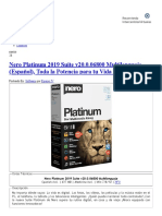 Nero Platinum 2019 Suite v20.0.06800 Multilenguaje (Español), Toda La Potencia para Tu Vida Digital - IntercambiosVirtuales