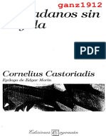 CASTORIADIS, CORNELIUS - Ciudadanos Sin Brújula [Por Ganz1912]