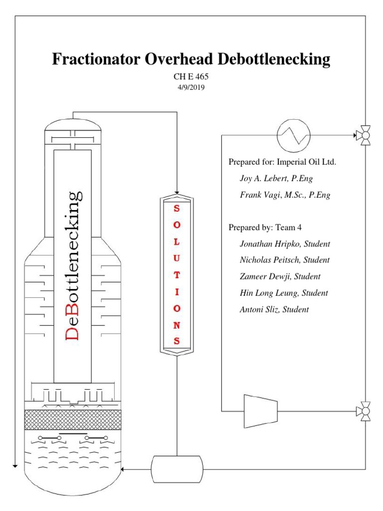 FCC Fractionator O/H Debottlenecking | PDF | Oil Refinery | Petroleum