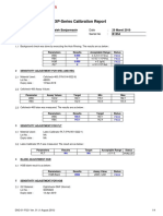 ENG-01-F02 Calibration Report Ver.02 20190329 XP-100 s.n B1554 in RSUD Anshari Saleh Banjarmasin