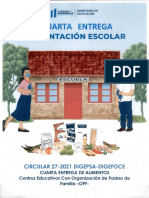 DIDEDUC´S CIRCULAR  No. 27-2021 DIGEPSA-DIGEFOCE CUARTA ENTREGA DE ALIMENTOS CON -OPF-