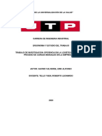 Tarea 01 - Eficiencia en La Logística de Entrada y Proceso de Cargas Manuales en La Empresa CPPQ - Utp