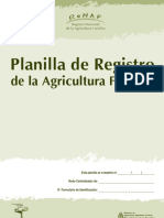 Planilla Registro de Naf