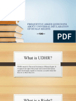 UDHR FAQs