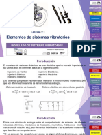 Lección 2.1 Elementos de Sistemas Vibratorios