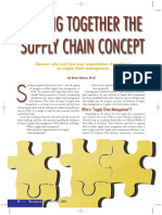 Piecing Together The Supply Chain Concept