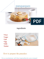 diapositivas de panqueques ingles