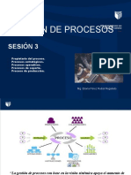 Gestión de procesos: propietario, estratégicos, operativos y soporte