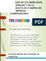 ANÁLISIS MERCADOS INDUSTRIALES Y CONDUCTA COMPRA EMPRESAS