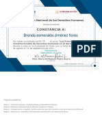 Principios - Constitucionales - Constancia Principios Constitucionales de Derechos Humanos