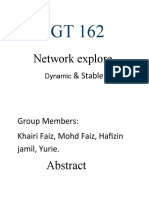 Network Explore: & Stable
