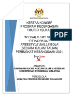 Kertas Konsep Program Kecergasan 1M1S Secara Dalam Talian Peringkat Kebangsaan 2021 PDF