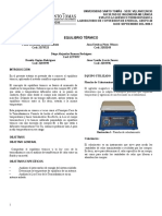 Laboratorio Equilibrio Termico