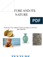 Texture and Its Nature